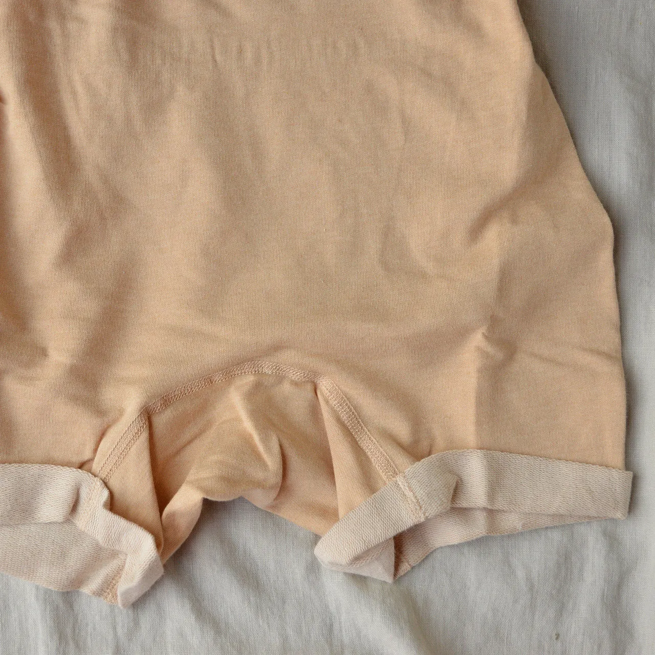 Fine French Terry Romper - Undyed Organic Heirloom Cotton (3-24m)