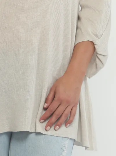 Folded Sleeve Tunic