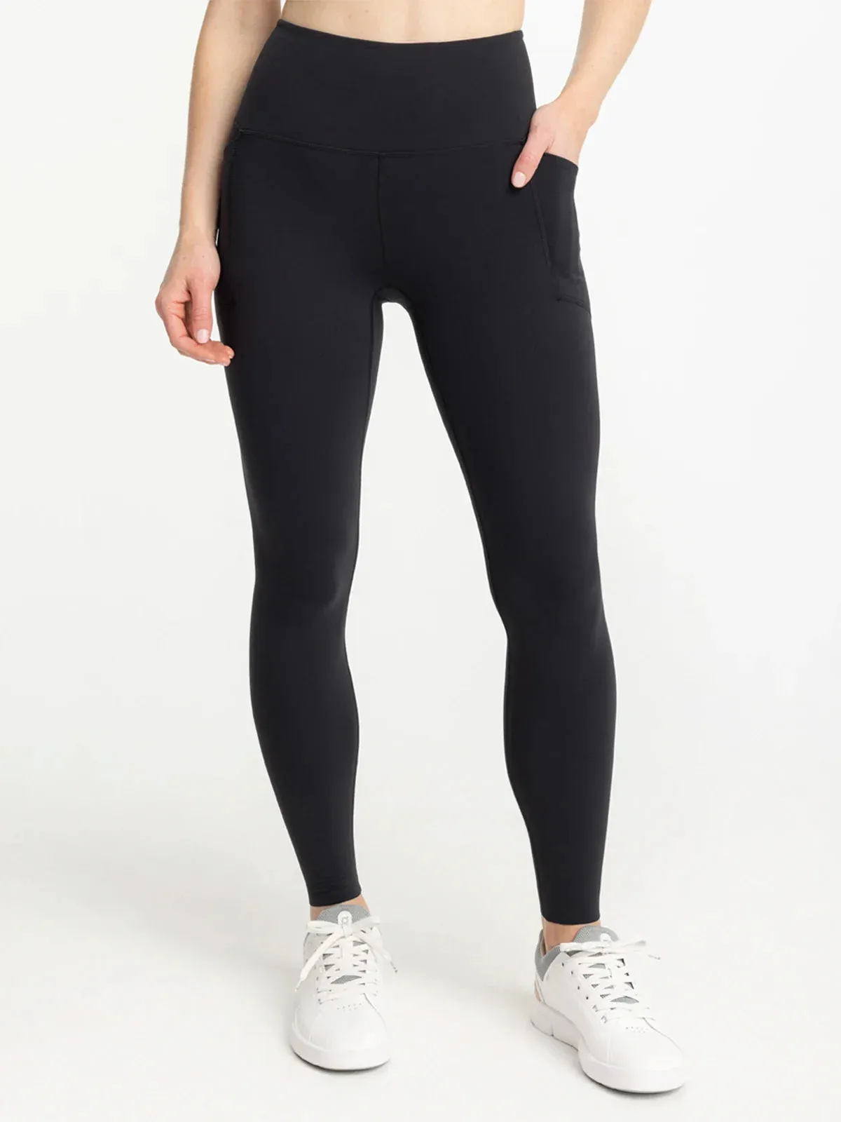 Free Fly Women's All Day Pocket Legging in Black