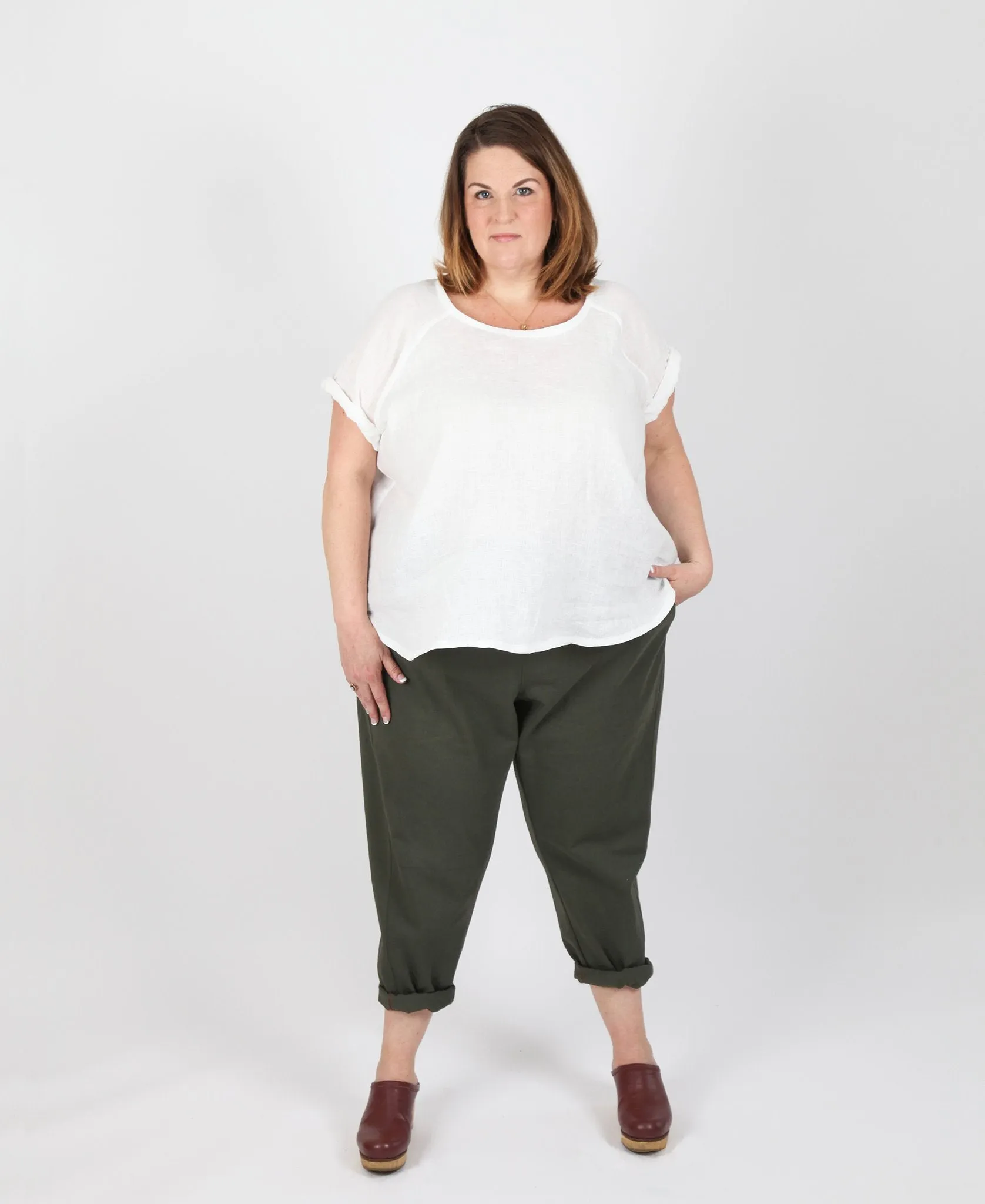 Free Range Slacks Curvy - Sewing Pattern | Sew House 7