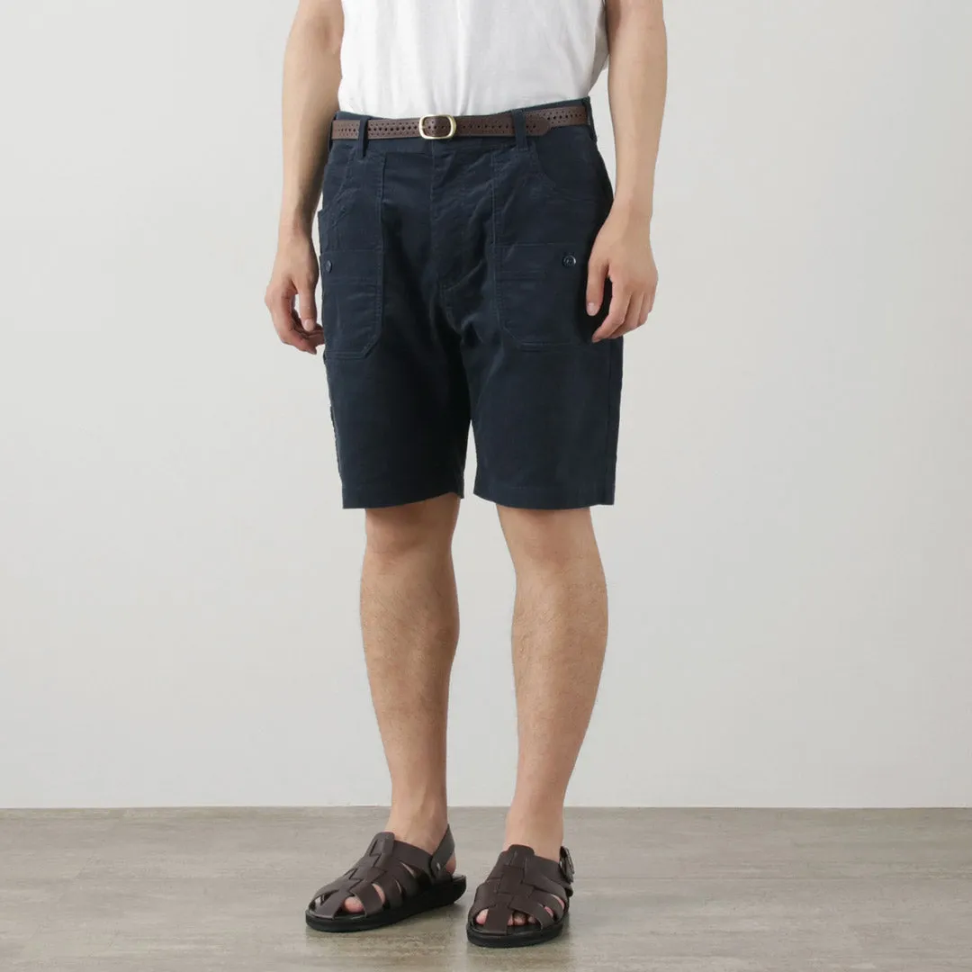 FUJITO / Summer corduroy Explorer Shorts