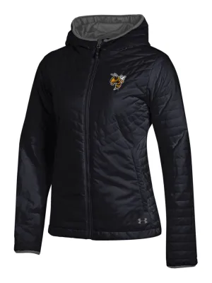 Georgia Tech Yellow Jackets Under Armour WOMEN'S Black Storm Puffer Jacket