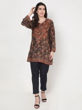 Hand embroidery Chikankari Tunic