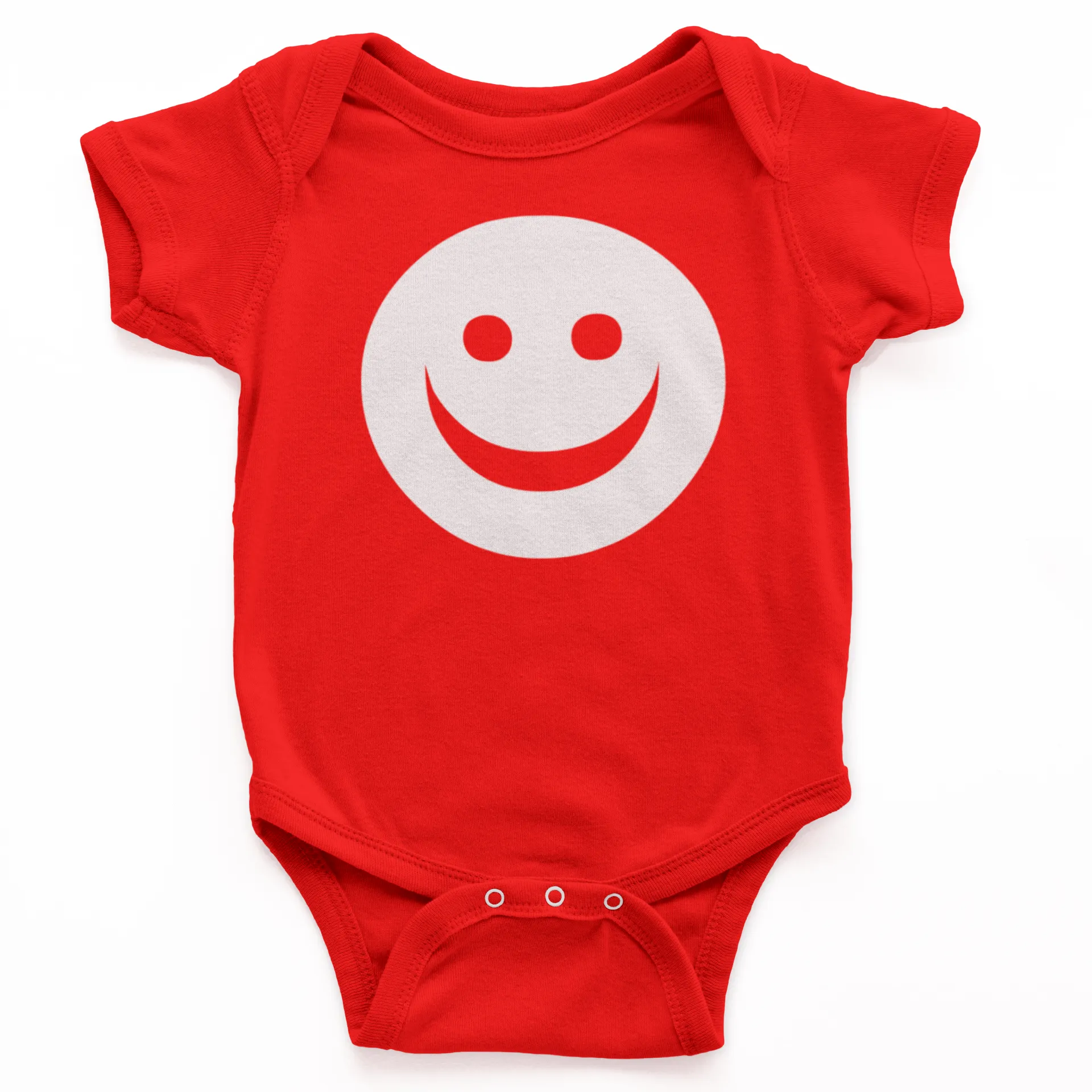 Happy Face Emoji Kids Romper