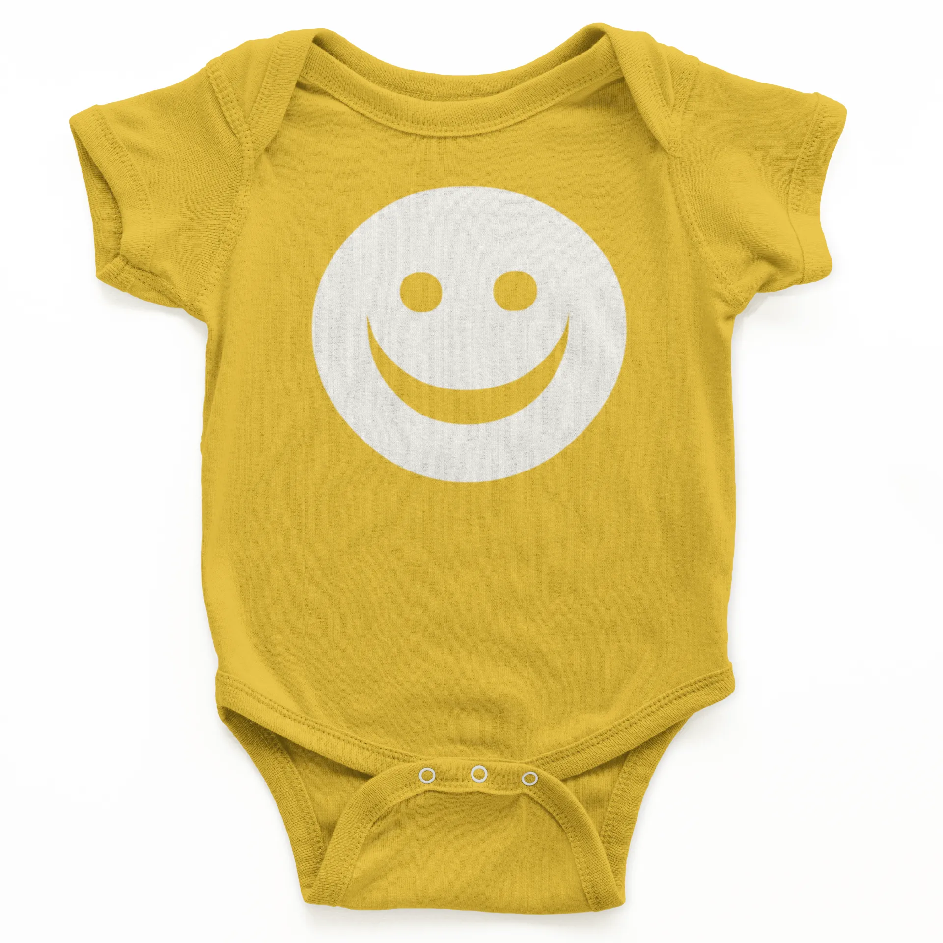 Happy Face Emoji Kids Romper