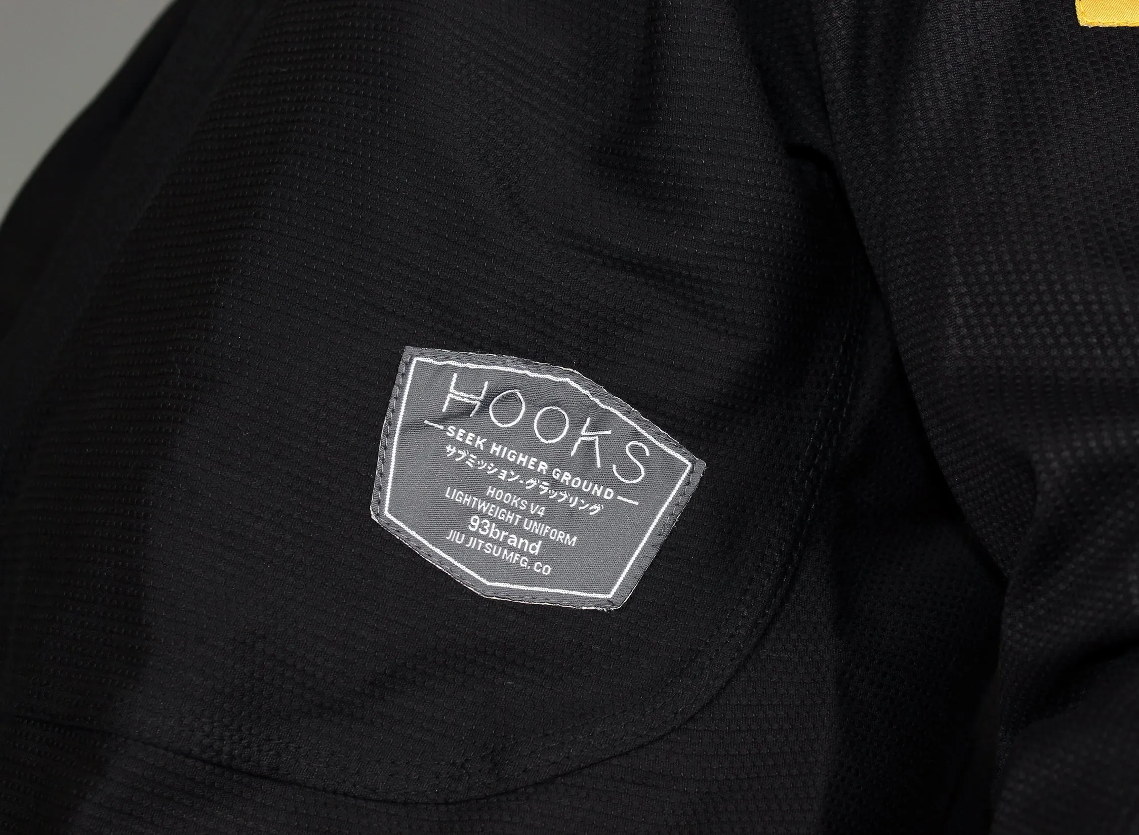 HOOKS V4 Jiu Jitsu Gi - Black