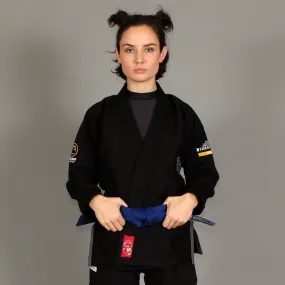 HOOKS V4 Women's Jiu Jitsu Gi - Black