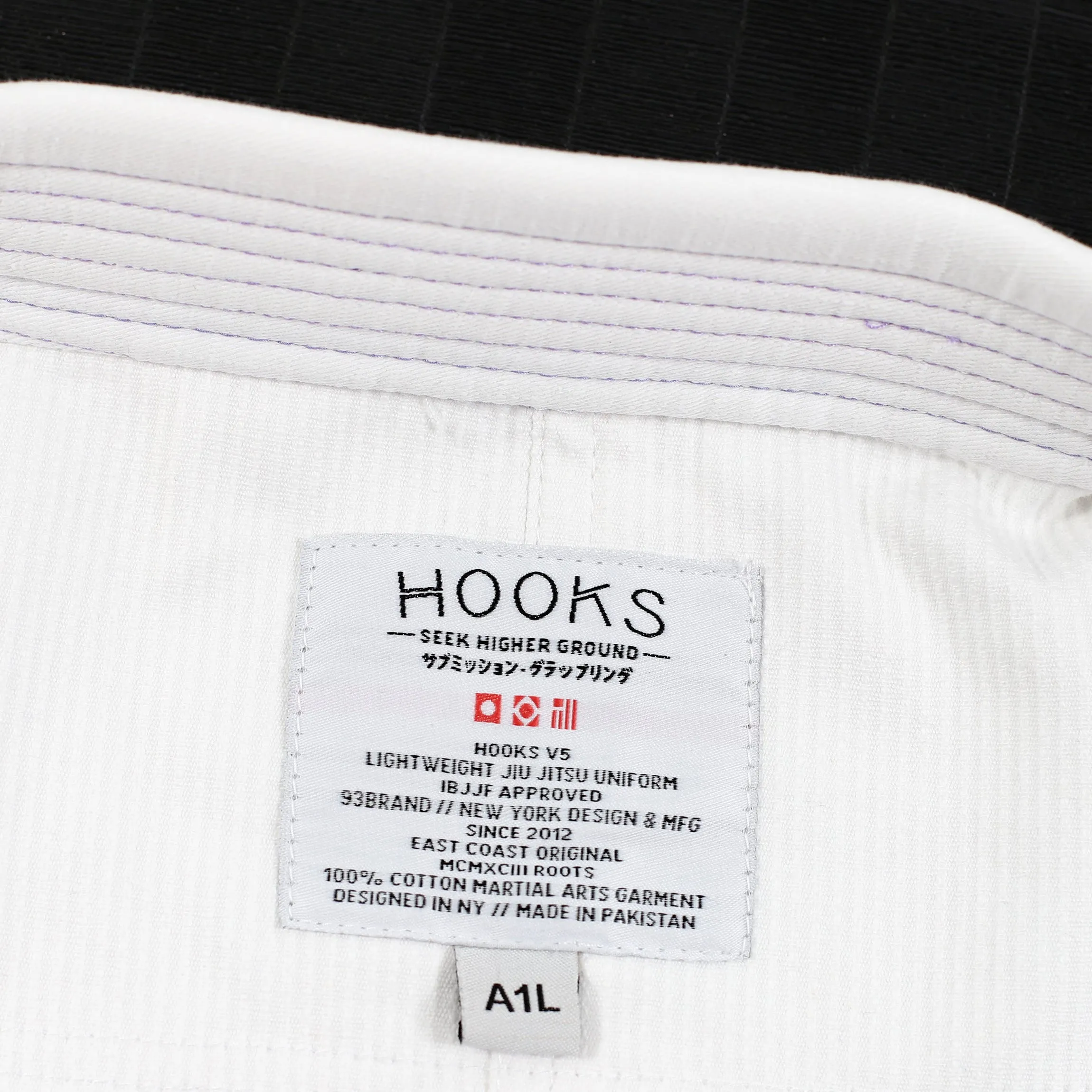 HOOKS V5 Jiu Jitsu Gi - White