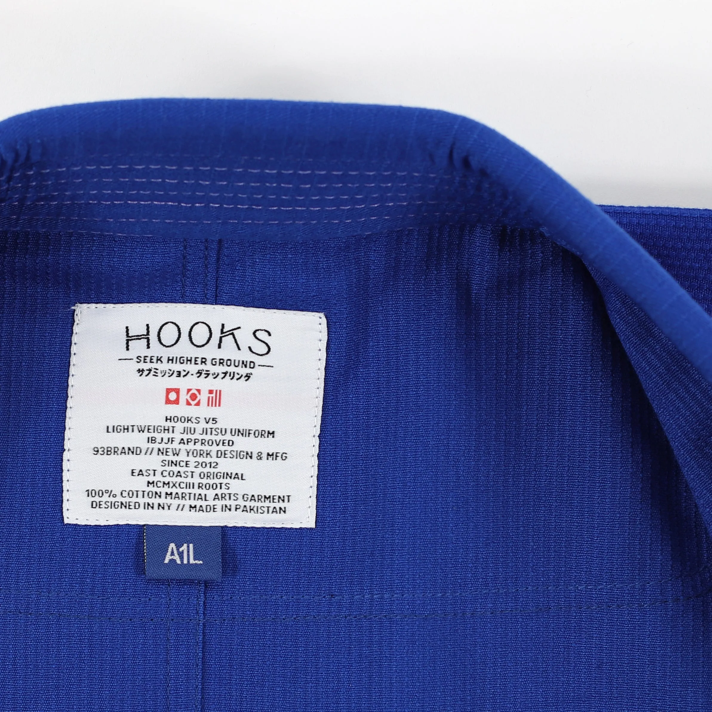 HOOKS V5 Women's Jiu Jitsu Gi - Blue