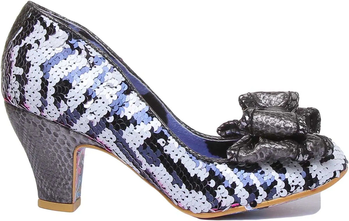 Irregular Choice Lady Ban Joe In Pink White