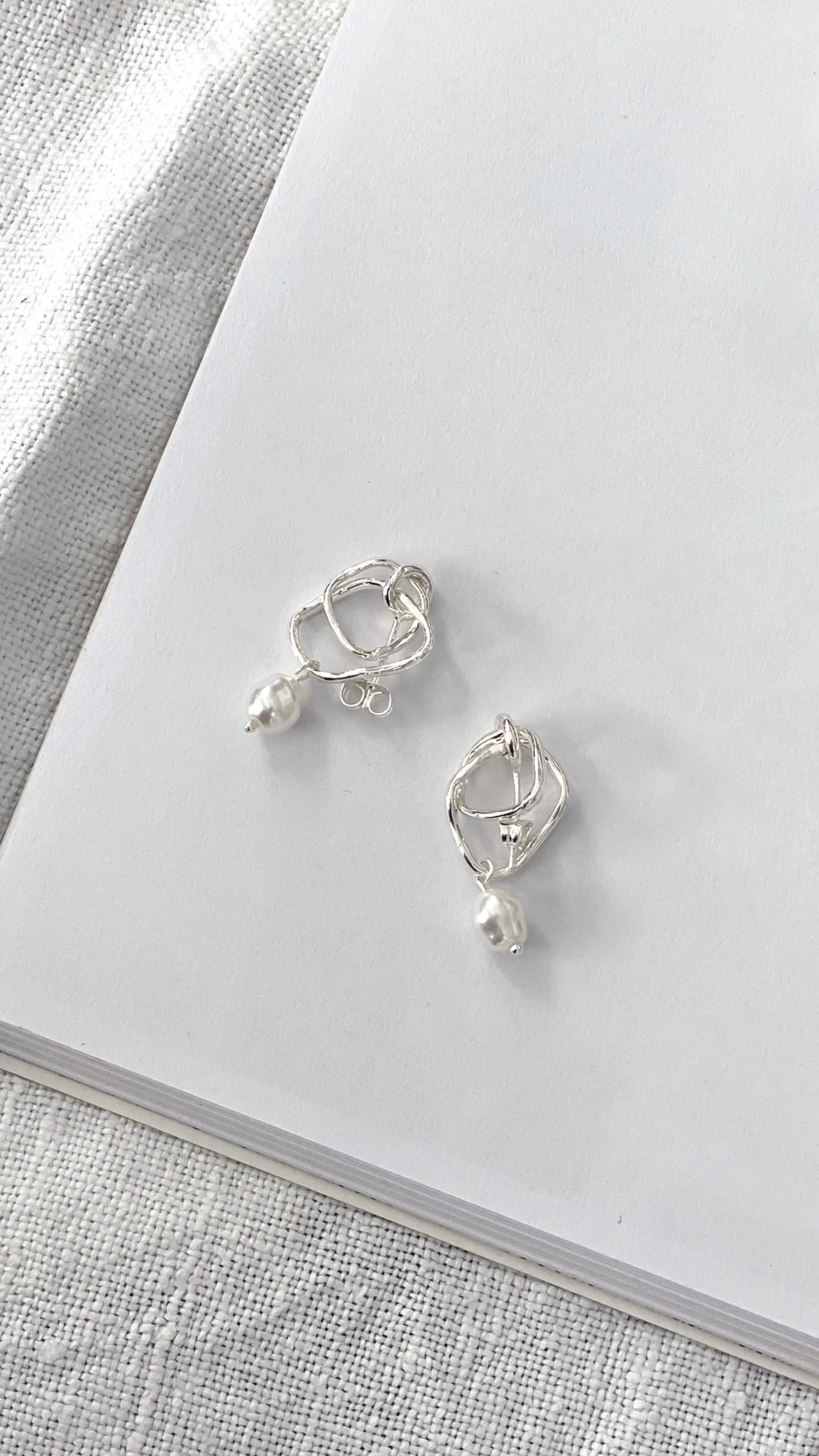 Jaymee Earrings - Silver