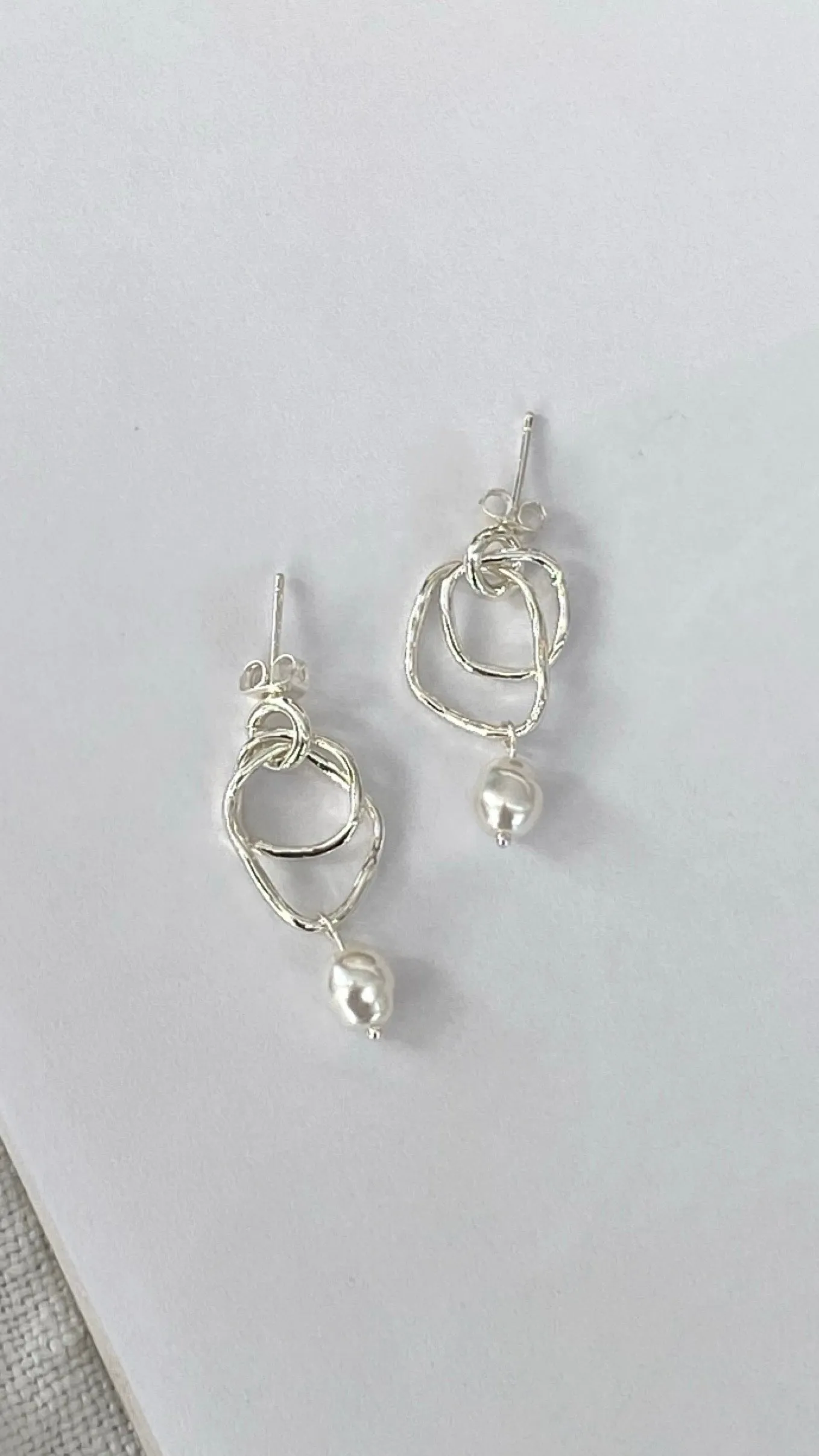 Jaymee Earrings - Silver