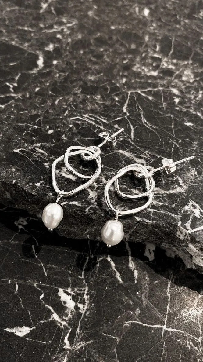 Jaymee Earrings - Silver