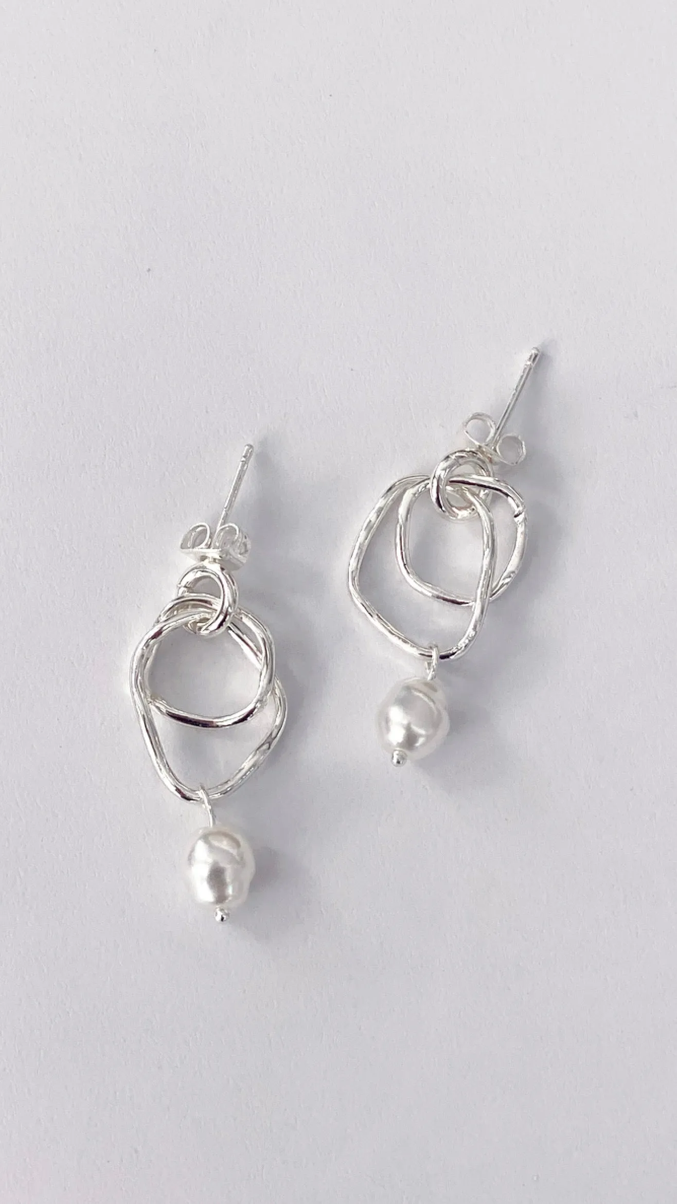 Jaymee Earrings - Silver