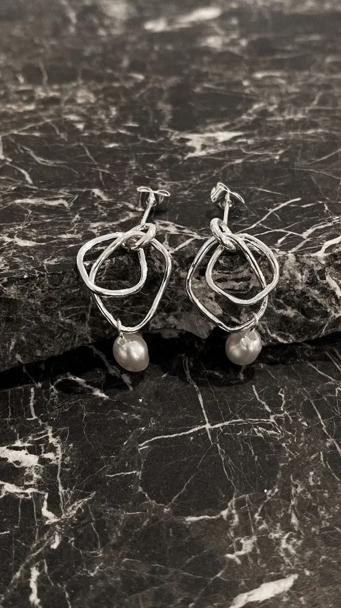 Jaymee Earrings - Silver