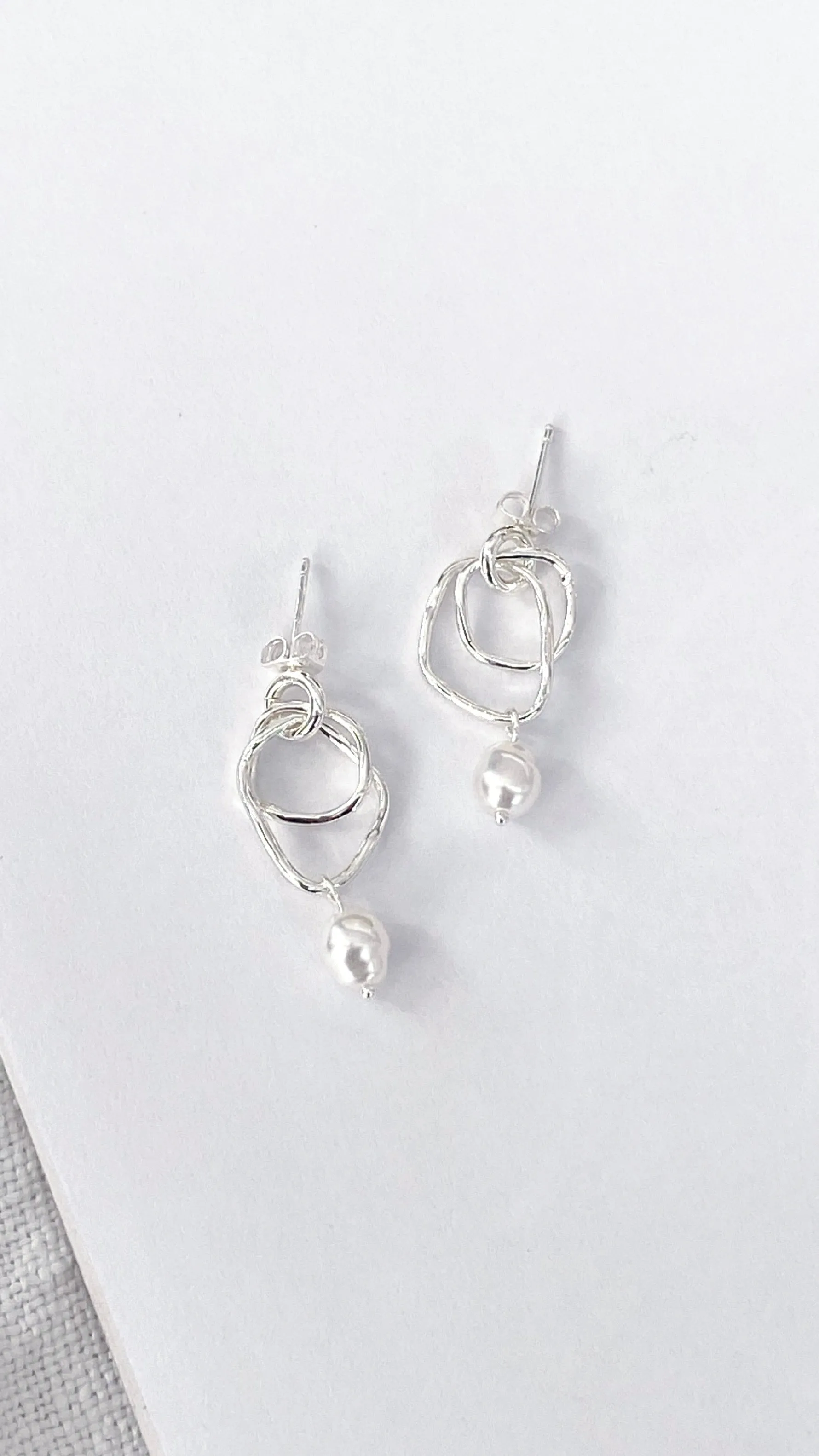 Jaymee Earrings - Silver