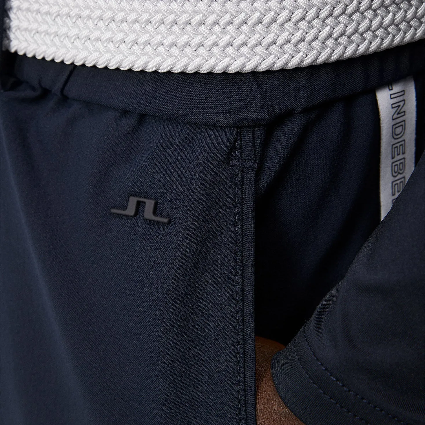 J.Lindeberg Stuart Stripe Golf Pants - JL Navy