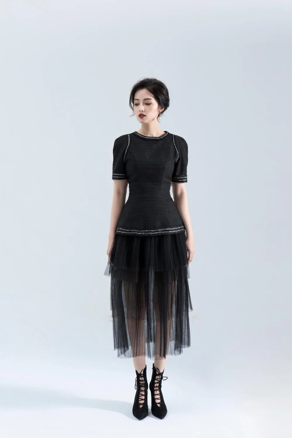 Kaity Layered Skirt