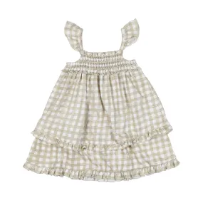 Kids Slub Jersey Smocked Summer Dress