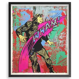 Knockout 11 HPM Silkscreen Print by Greg Gossel