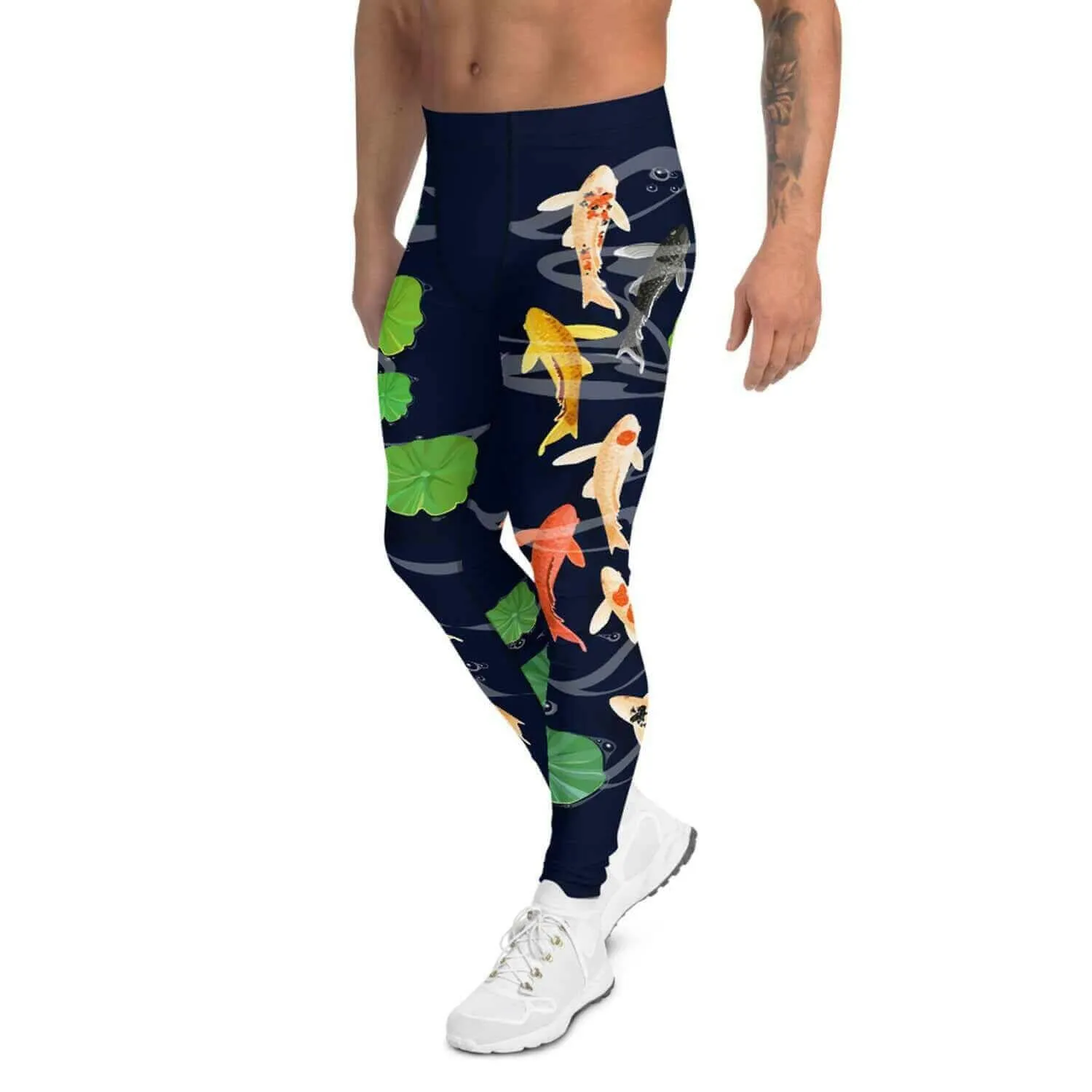 Koi Fish Leggings for Men