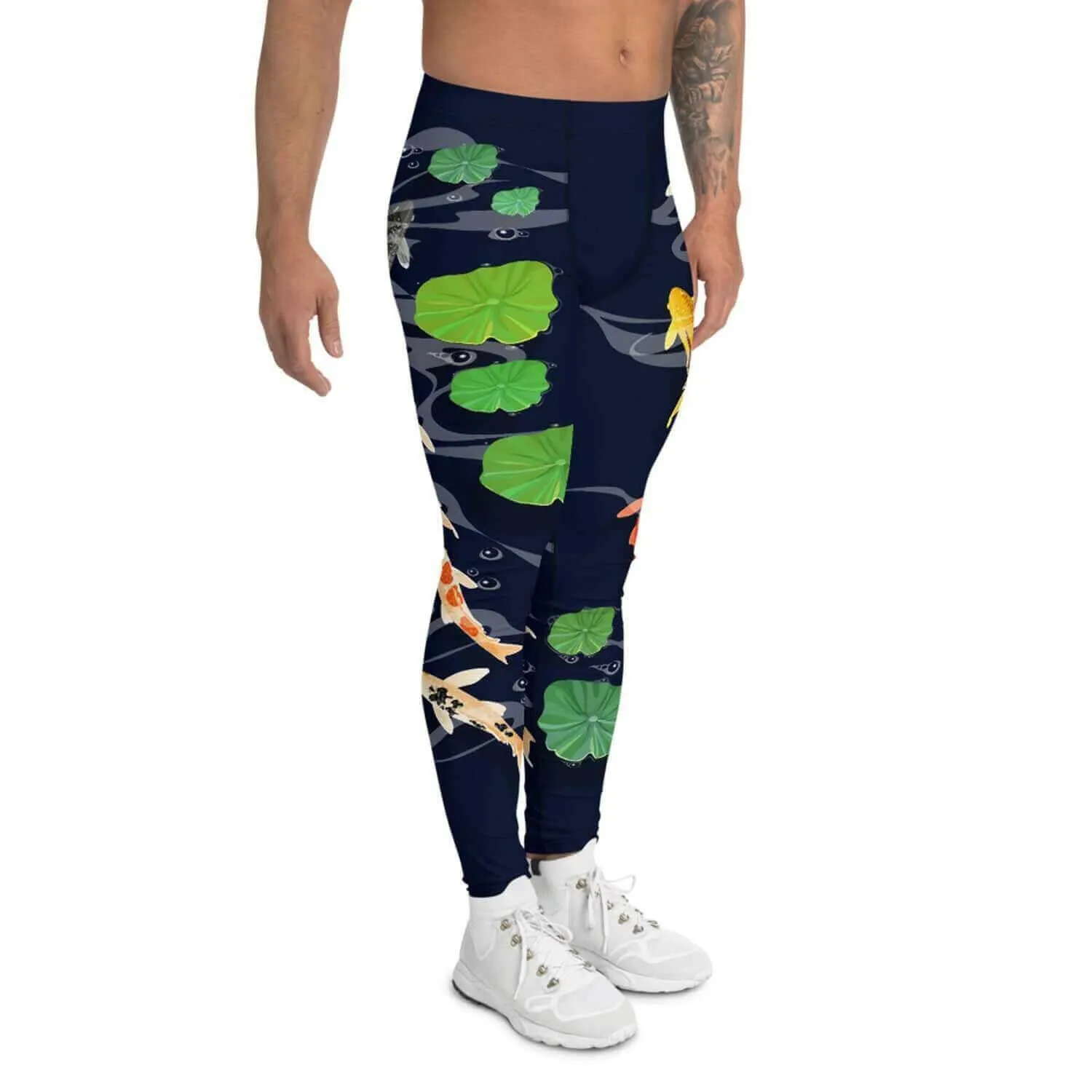 Koi Fish Leggings for Men