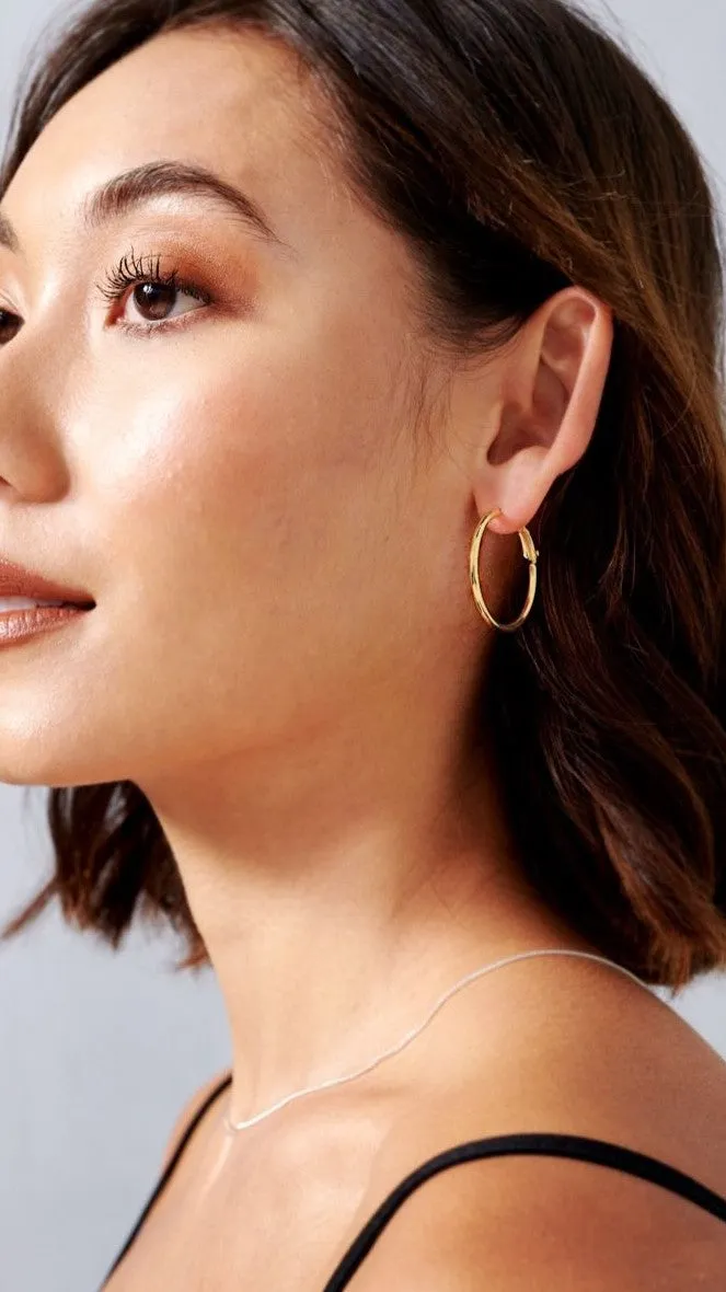 Leni Hoops - Gold