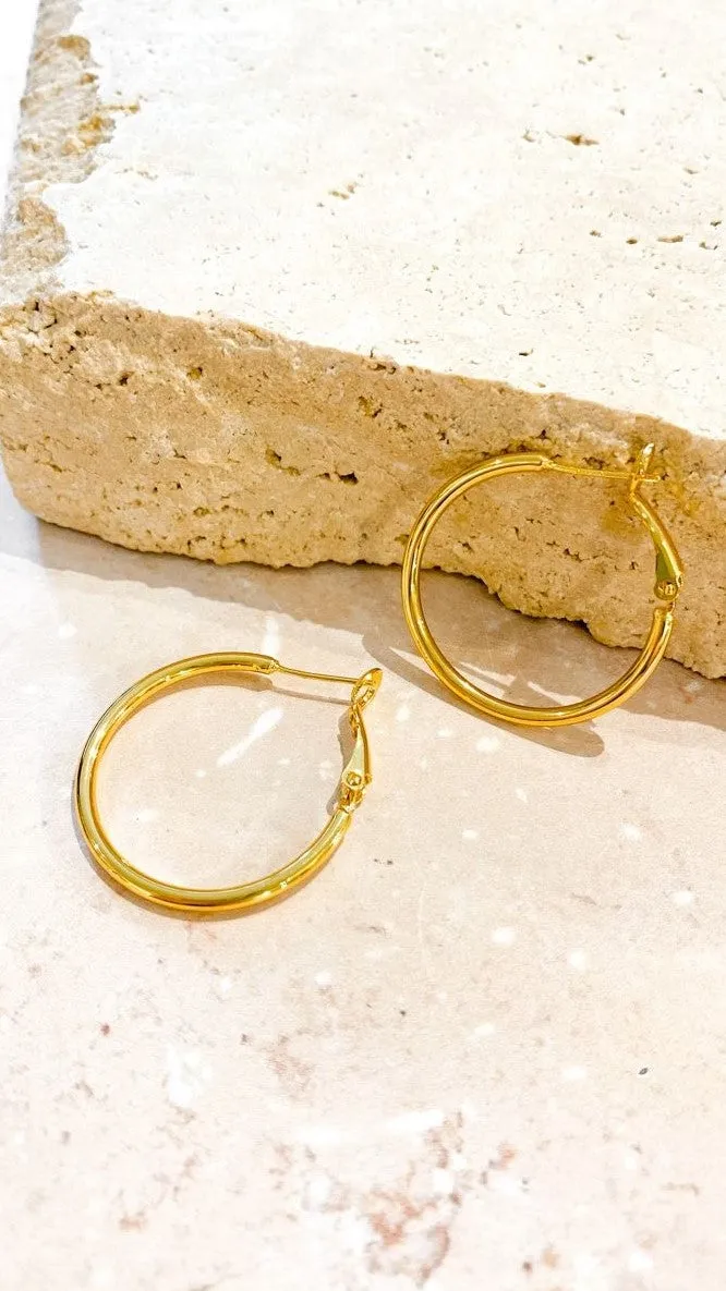 Leni Hoops - Gold