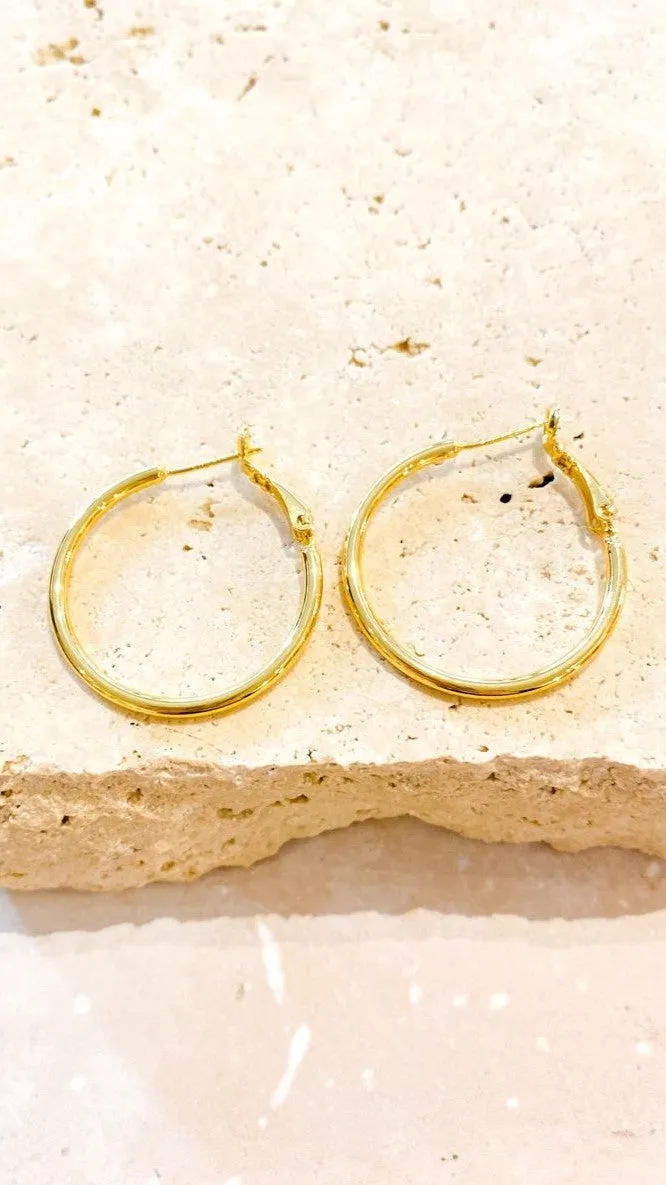 Leni Hoops - Gold