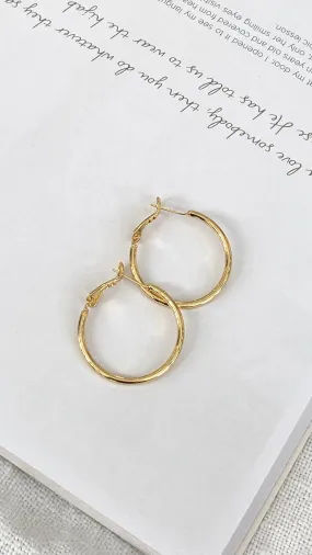 Leni Hoops - Gold