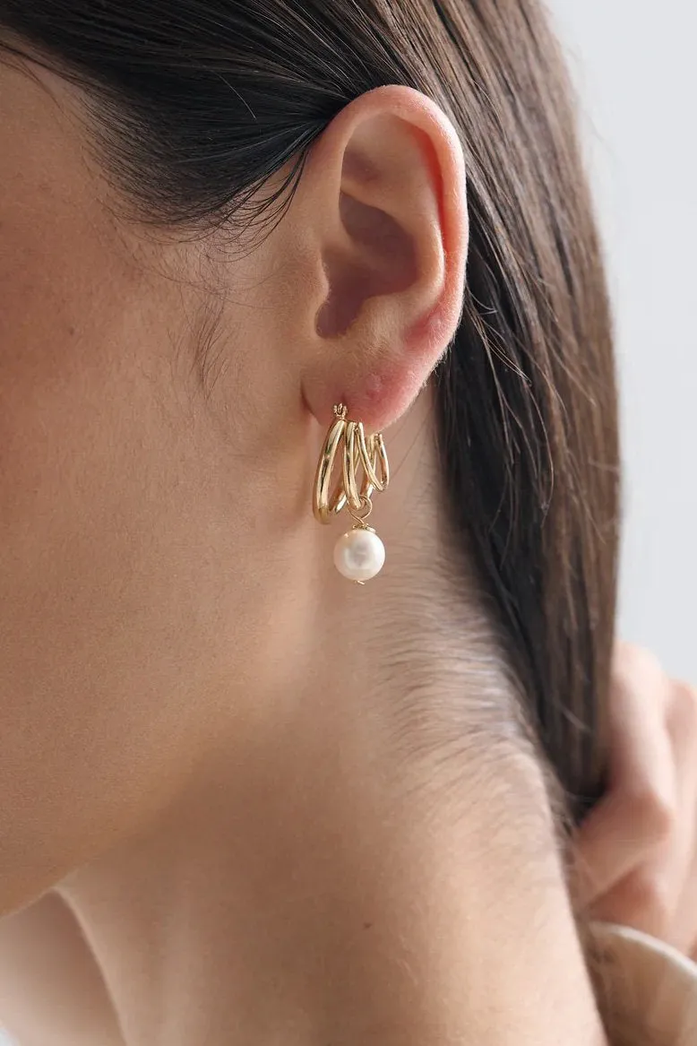 Leona Earrings Gold