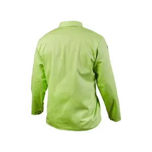 Lincoln K4689 Safety Lime Bright FR Cloth Welding Jacket (1 Jacket)