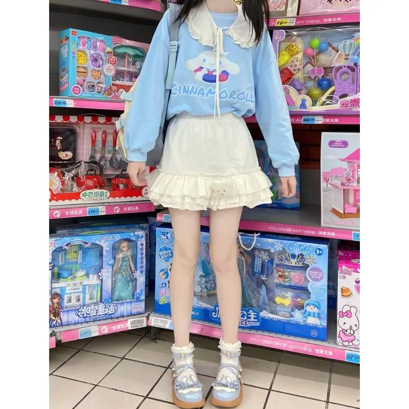 Lolita Kawaii Layered Skirt