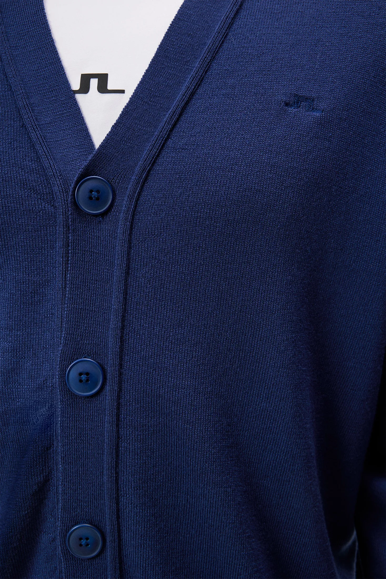 Lucas Knitted Cardigan / Estate Blue