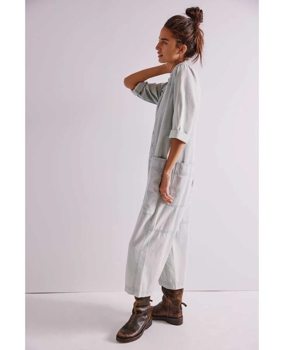 Margarita Jumpsuit Light Blue Beam Denim