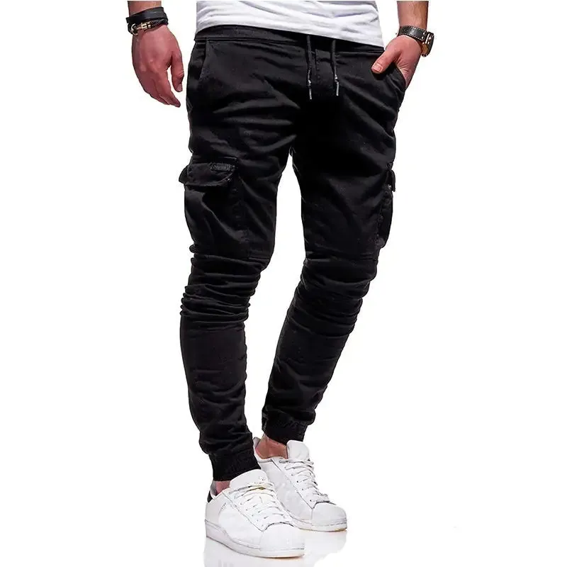 Men Autumn Thin Cotton Casual Pants^