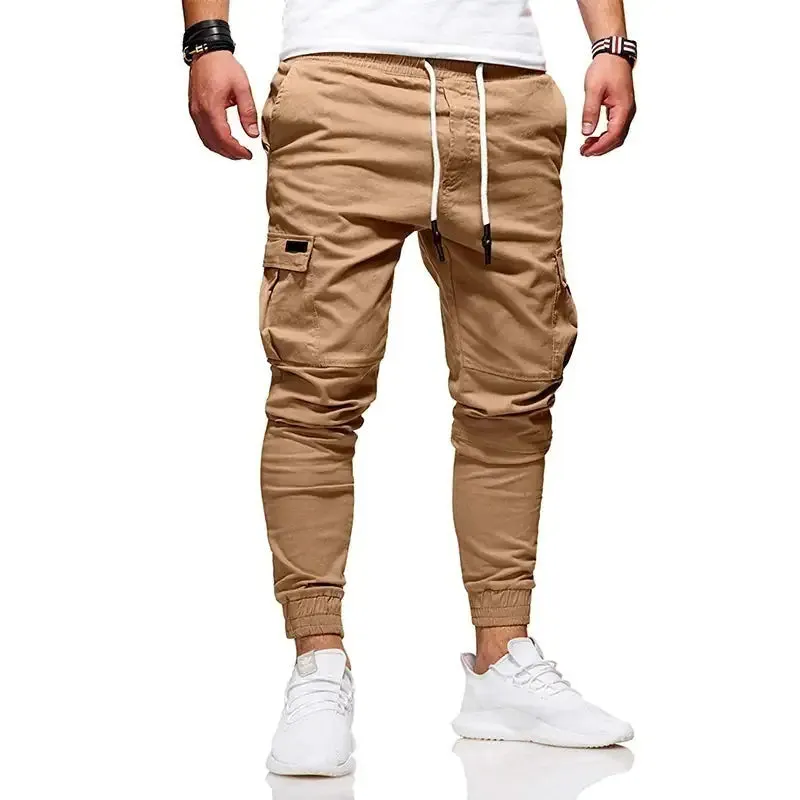 Men Autumn Thin Cotton Casual Pants^