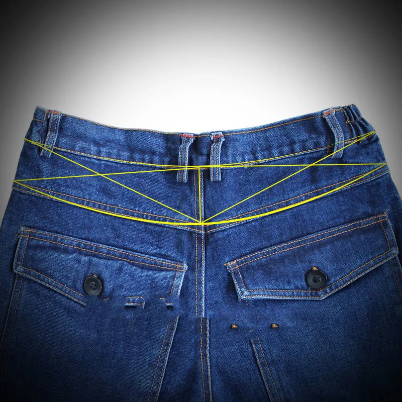 Men's Denim Work Pants: Loose, Thick, Wear-resistant And Dirt-resistant