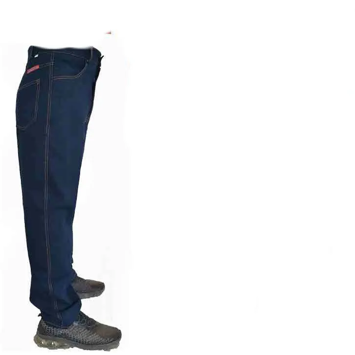 Men's Denim Work Pants: Loose, Thick, Wear-resistant And Dirt-resistant