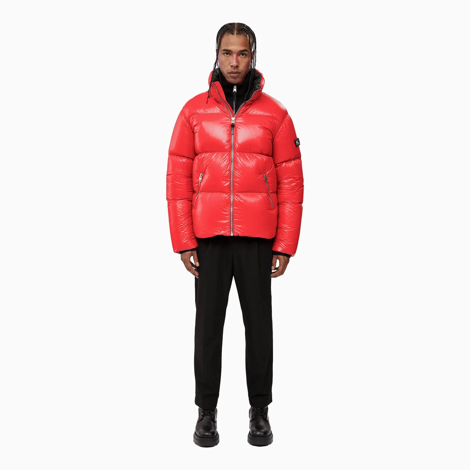 Men's KENT Lustrous Light Down Jacket With Hood