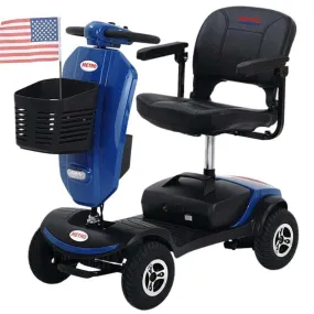 Metro Mobility Patriot Series 4-Wheel Travel Mobility Scooter