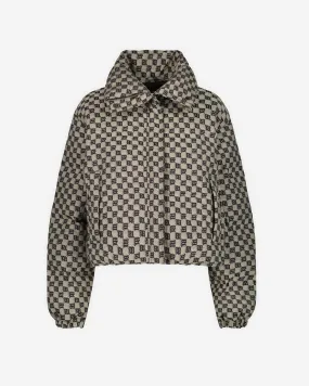 Monogram Jacquard Canvas Puffer Wmns