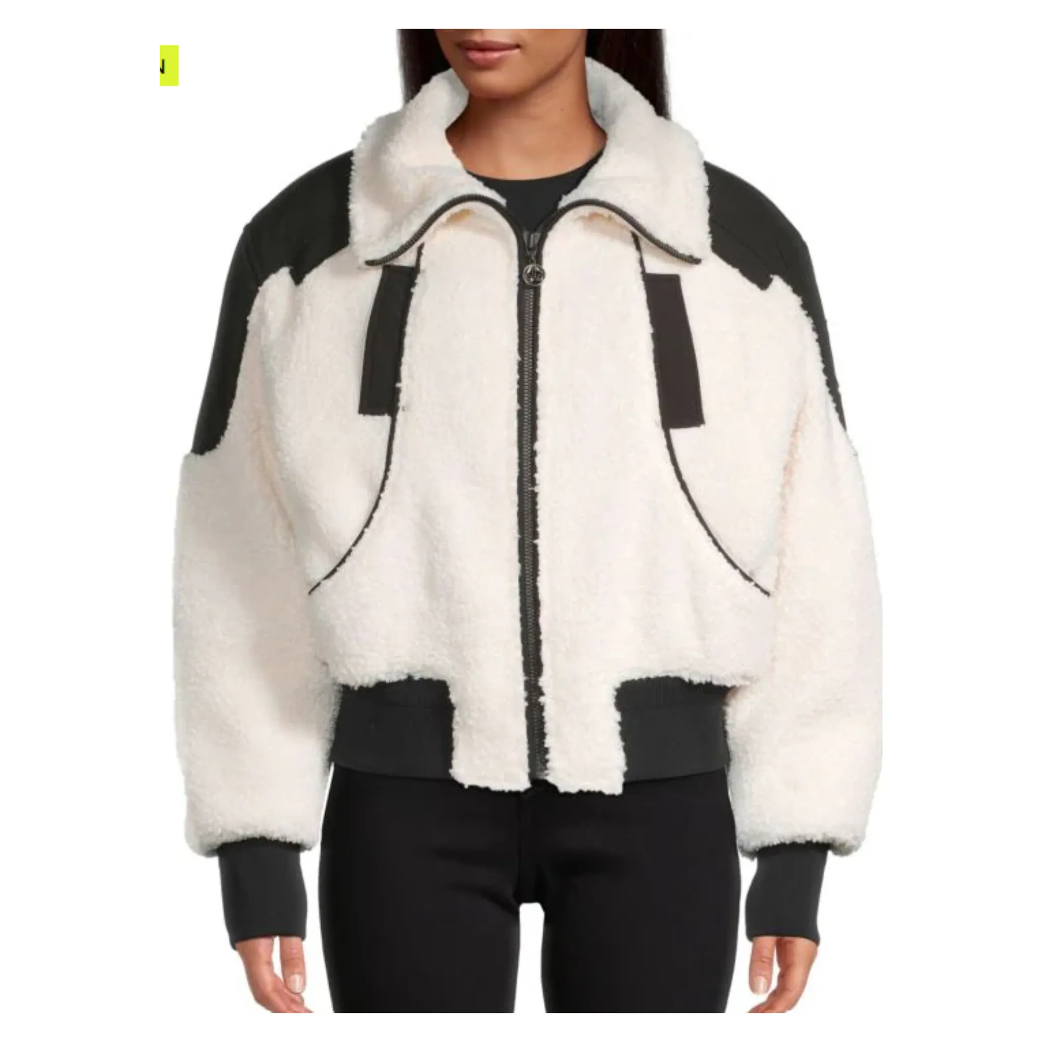 MOOSE KNUCKLES Sherpa Nellis Bomber Jacket