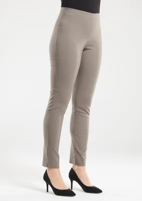 Narrow Miracle Bengaline Pants in Bark Neutral