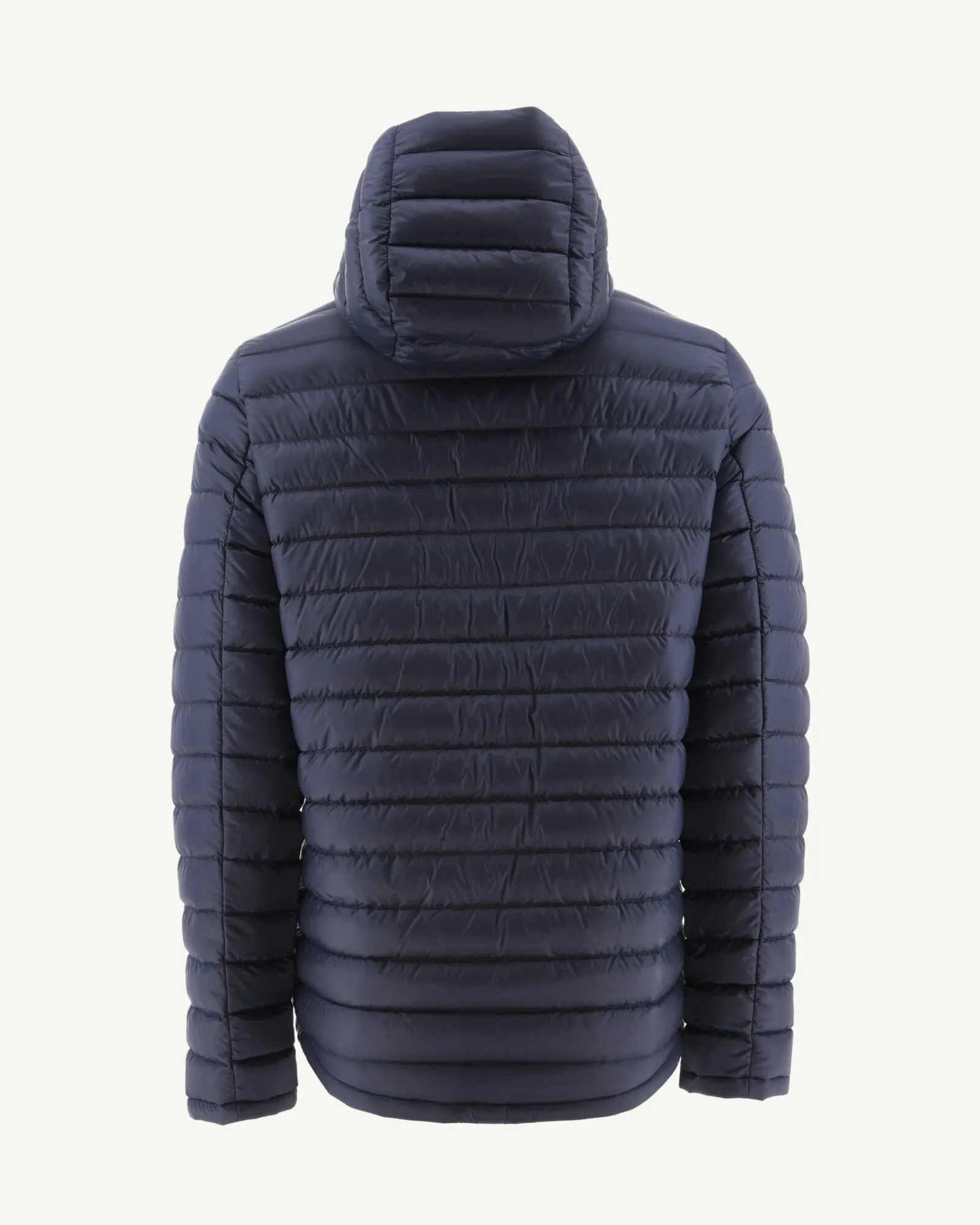 Navy Reversible hooded puffer jacket Bergen