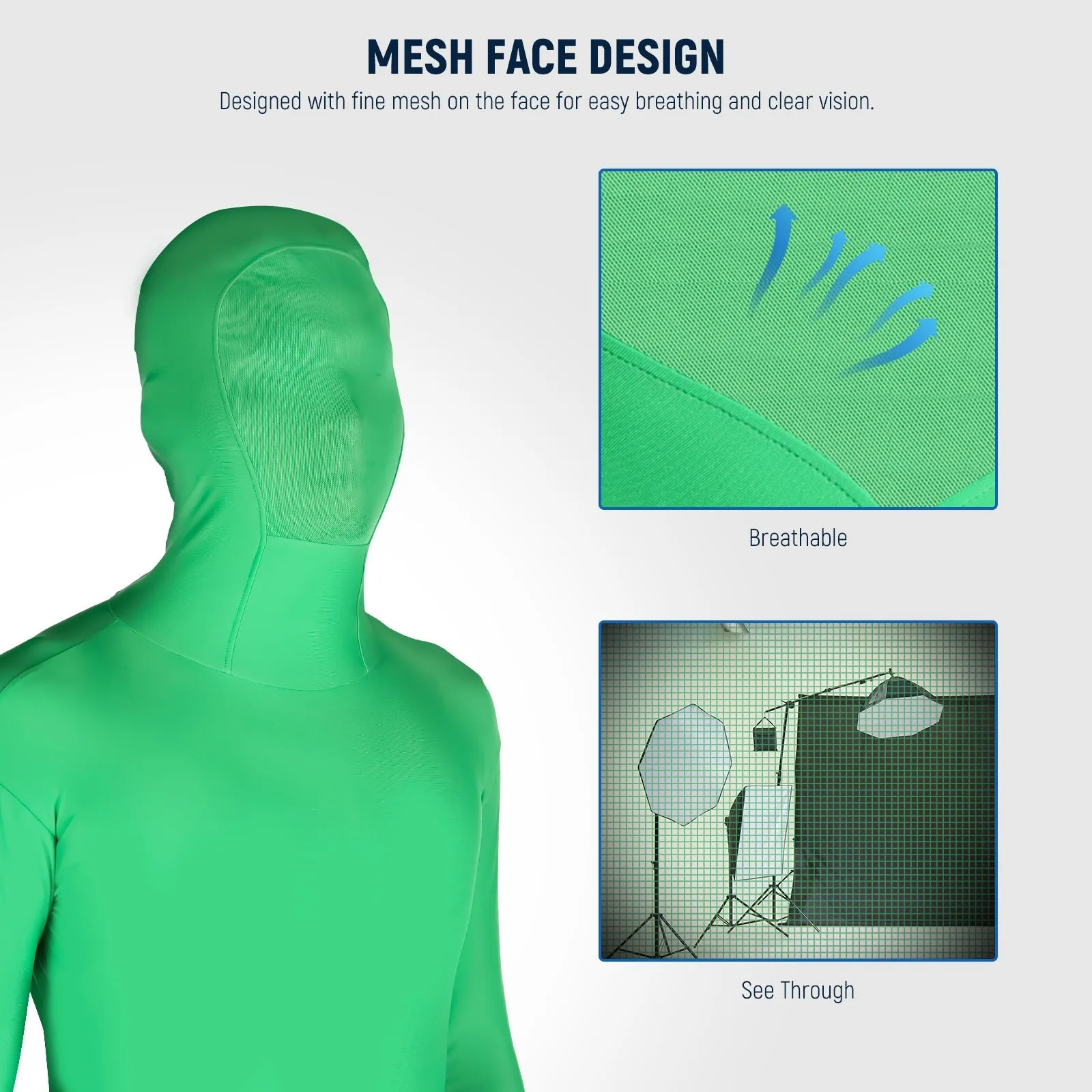 NEEWER BD003 Green Screen Bodysuit