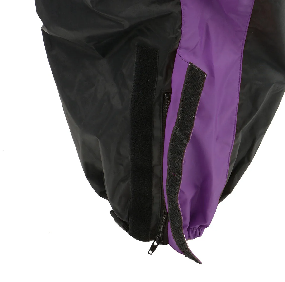 NexGen Ladies XS5001 Black and Purple Water Proof Rain Suit with