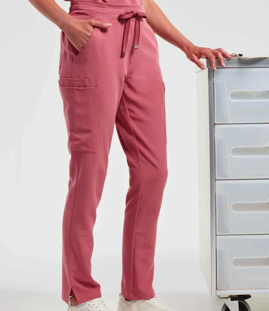 Onna by Premier Ladies Relentless Onna-Stretch Cargo Trousers | Calm Pink