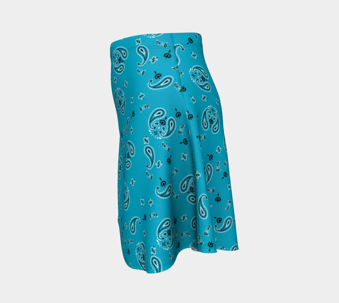 Paisley Flare Skirt