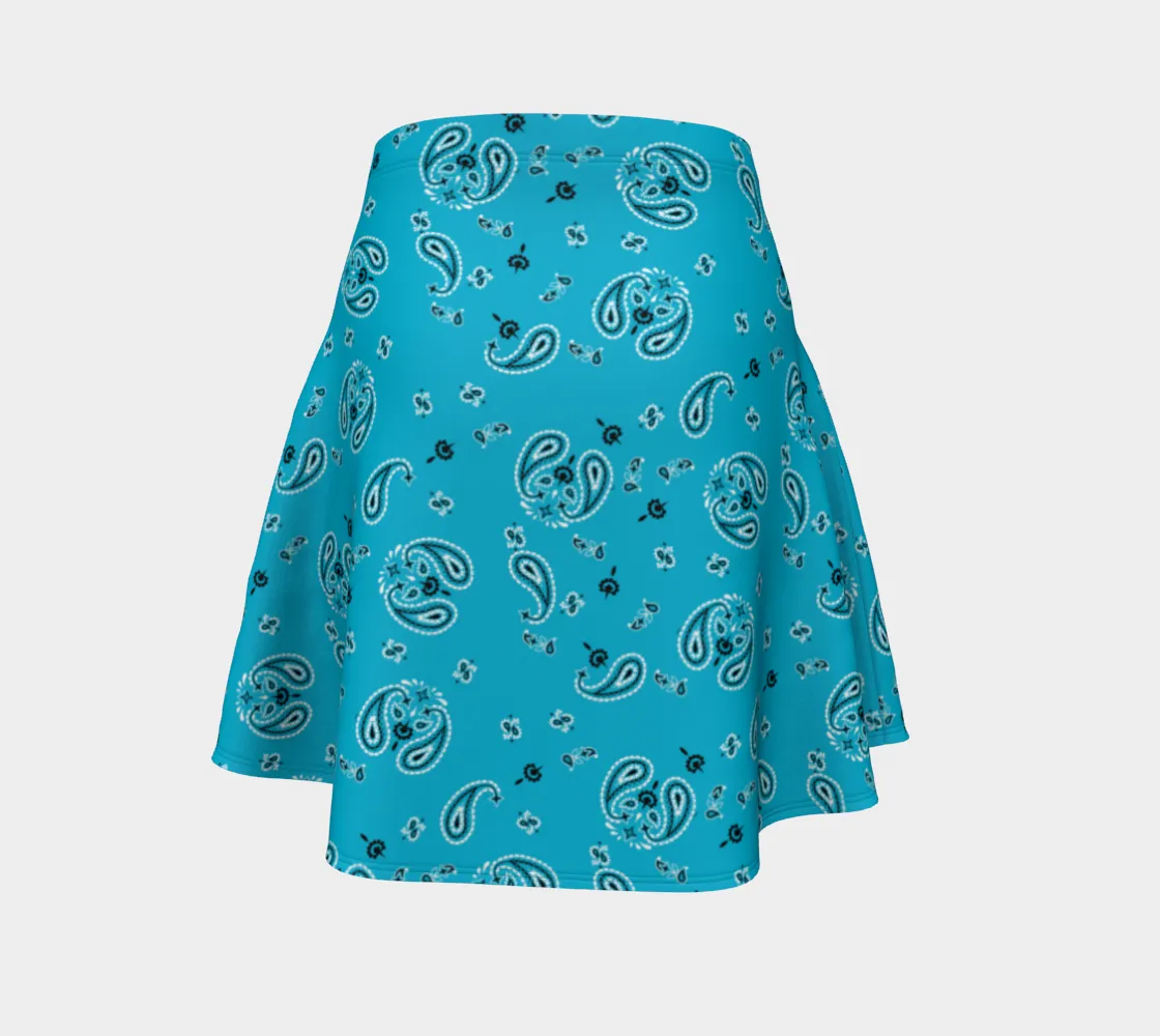 Paisley Flare Skirt